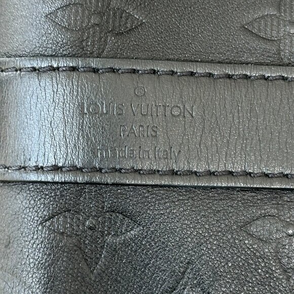 Louis Vuitton Black Monogram Shadow Keepall 50 - Picture 7 of 7